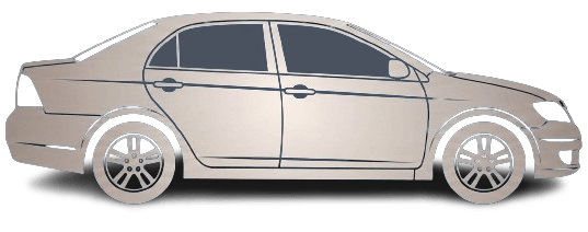 Mojo Driving School Car Outline